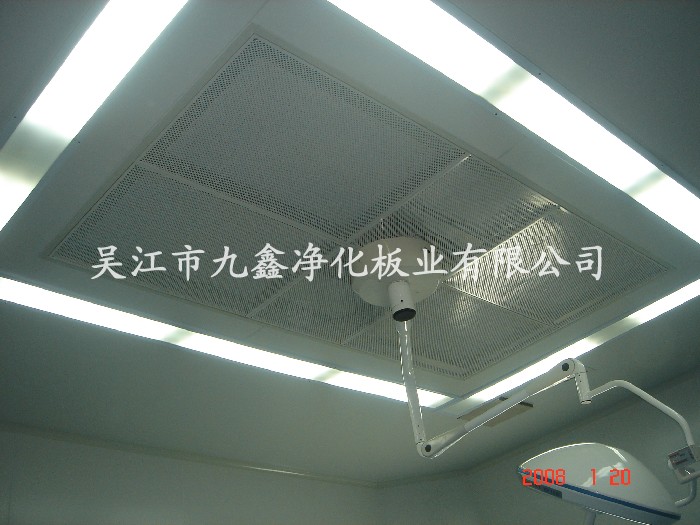 灯带及层流箱安装效果图